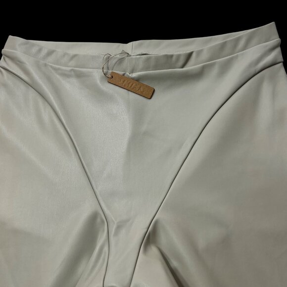 SKIMS Faux Leather Boot Cut Pants Shell 3X - Picture 5 of 12